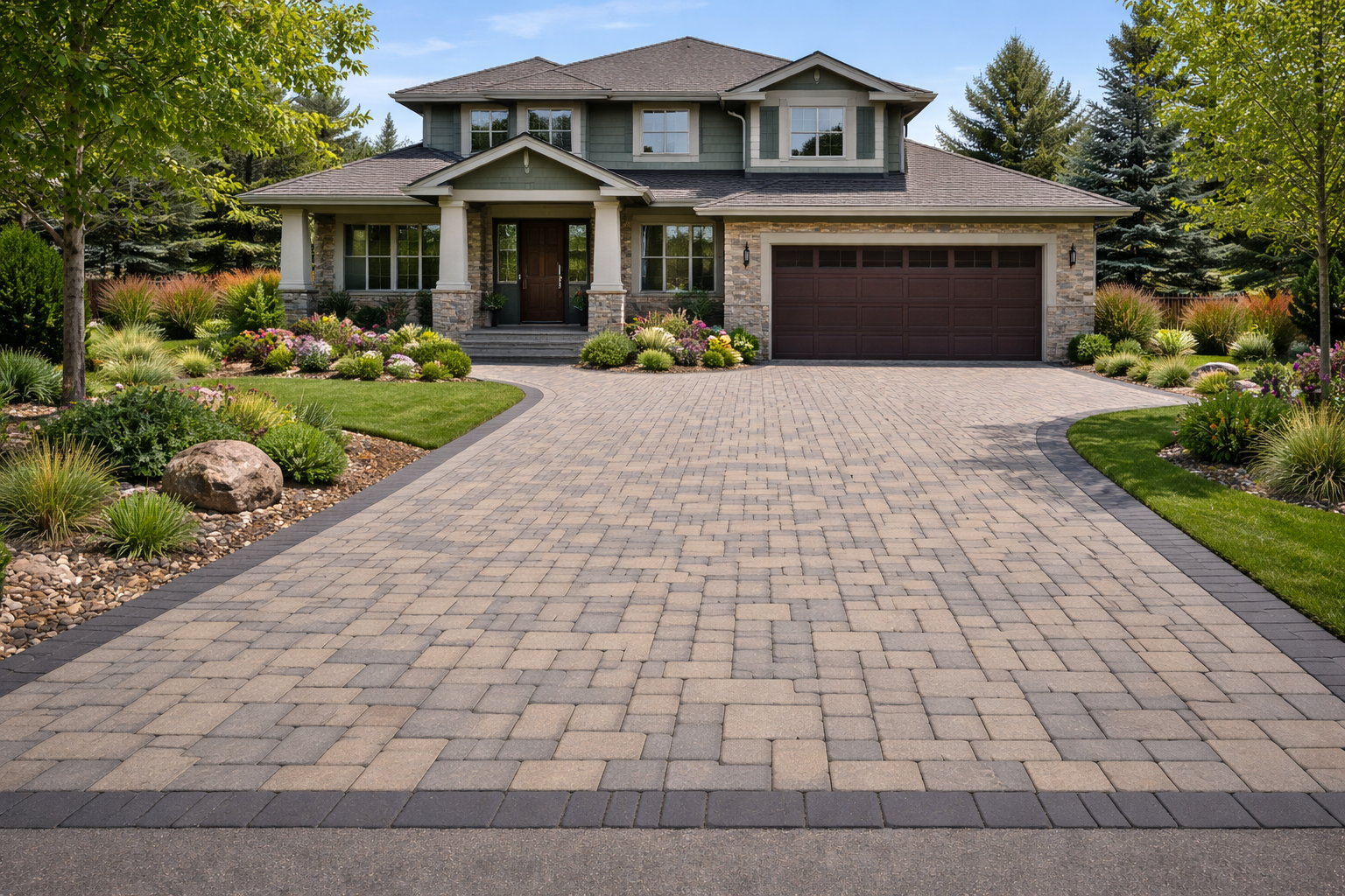 Natural Flagstone Patio