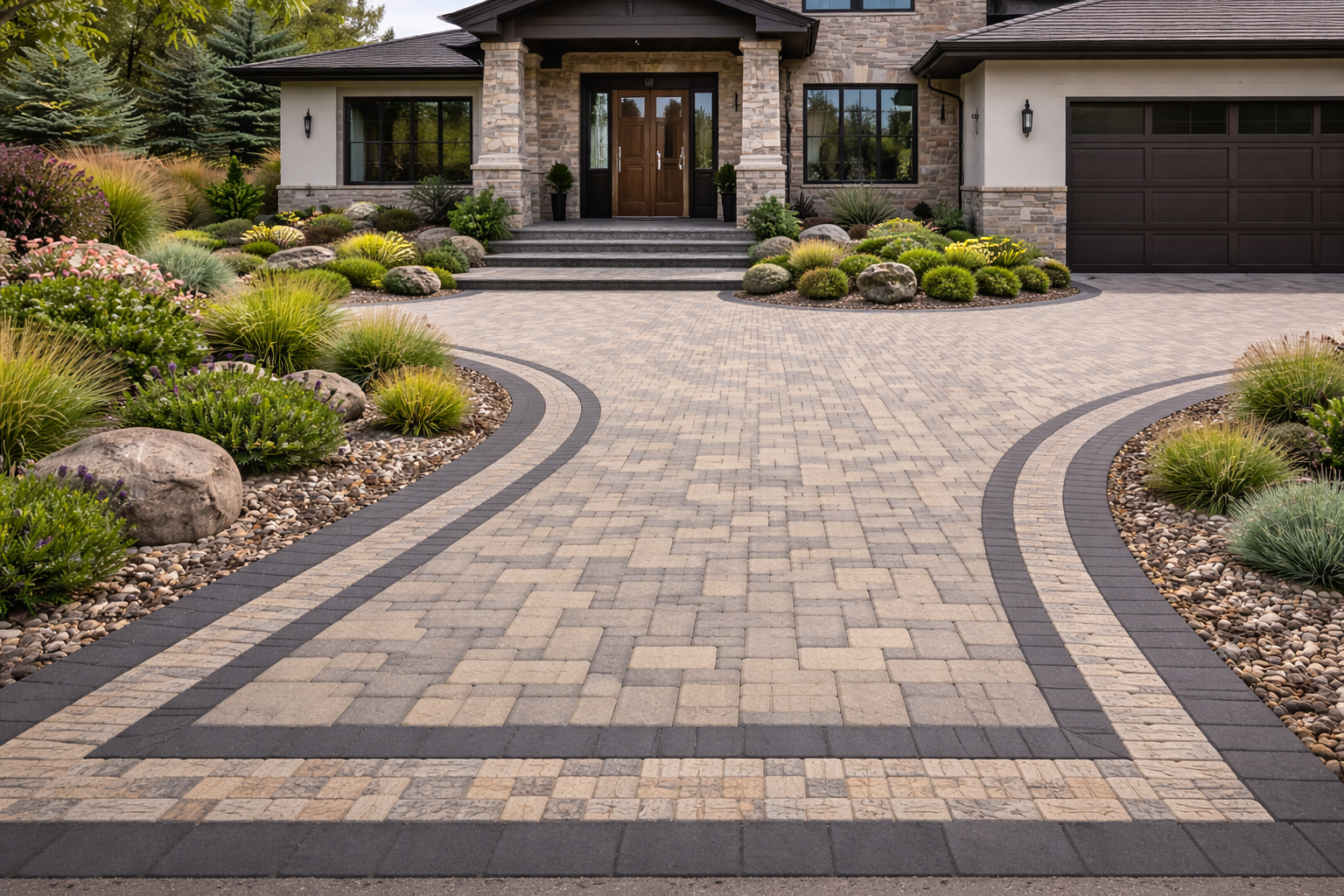 Natural Flagstone Patio